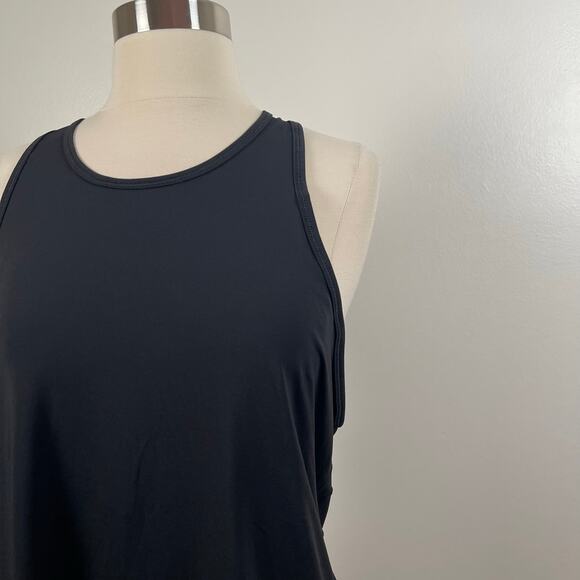 All In Motion • Black Sleeveless Racerback Tank - Picture 2 of 4